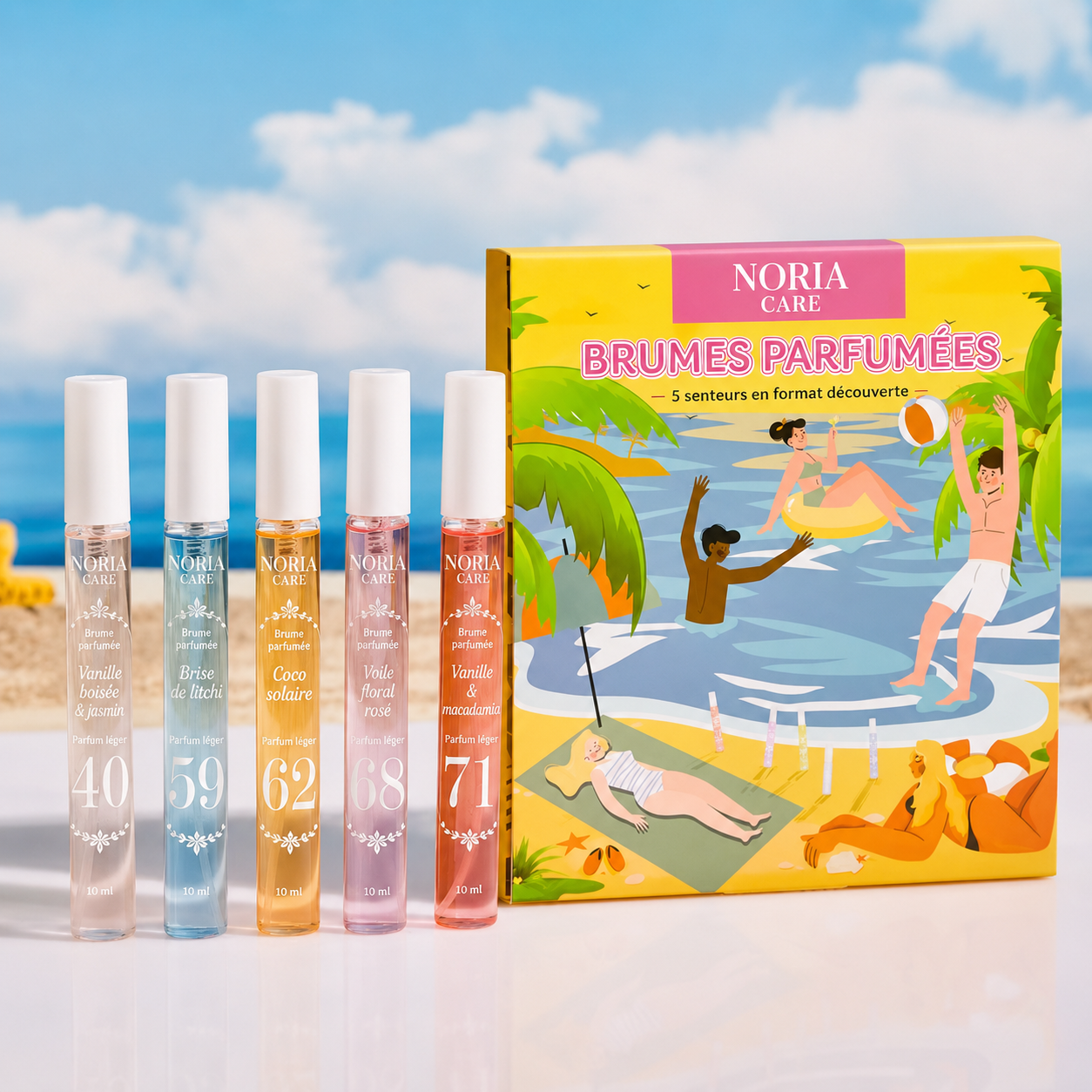 Coffret Découverte Brumes Parfumées · 5 x 10ml