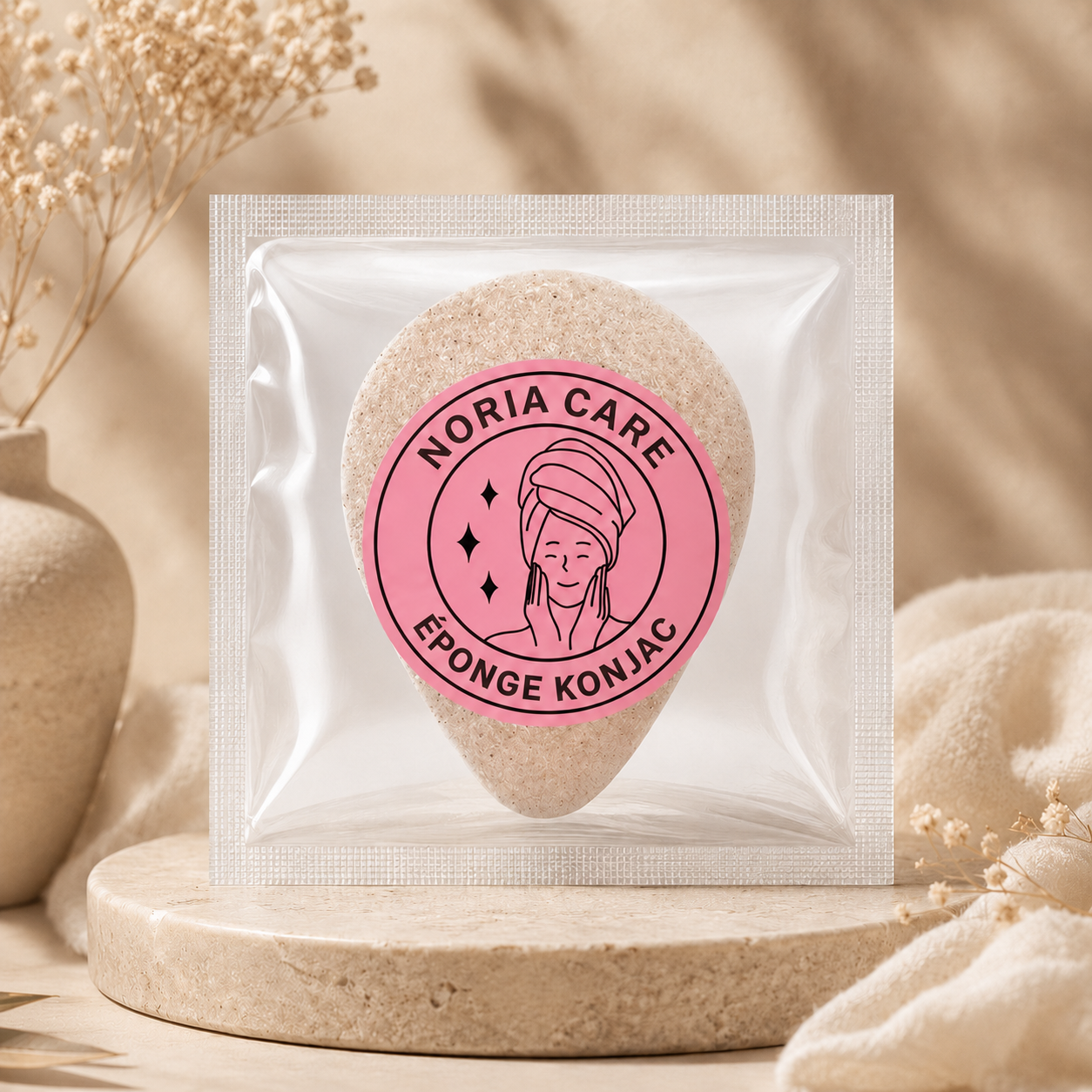 Éponge Konjac Visage
