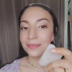 Gua Sha en Quartz Rose